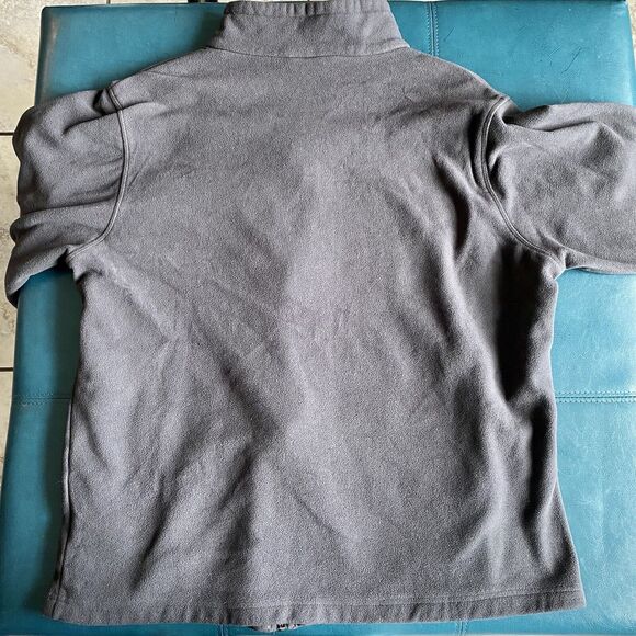Columbia Men’s Dark Gray Fast Trek Full Zip Fleece size Large - Picture 6 of 9